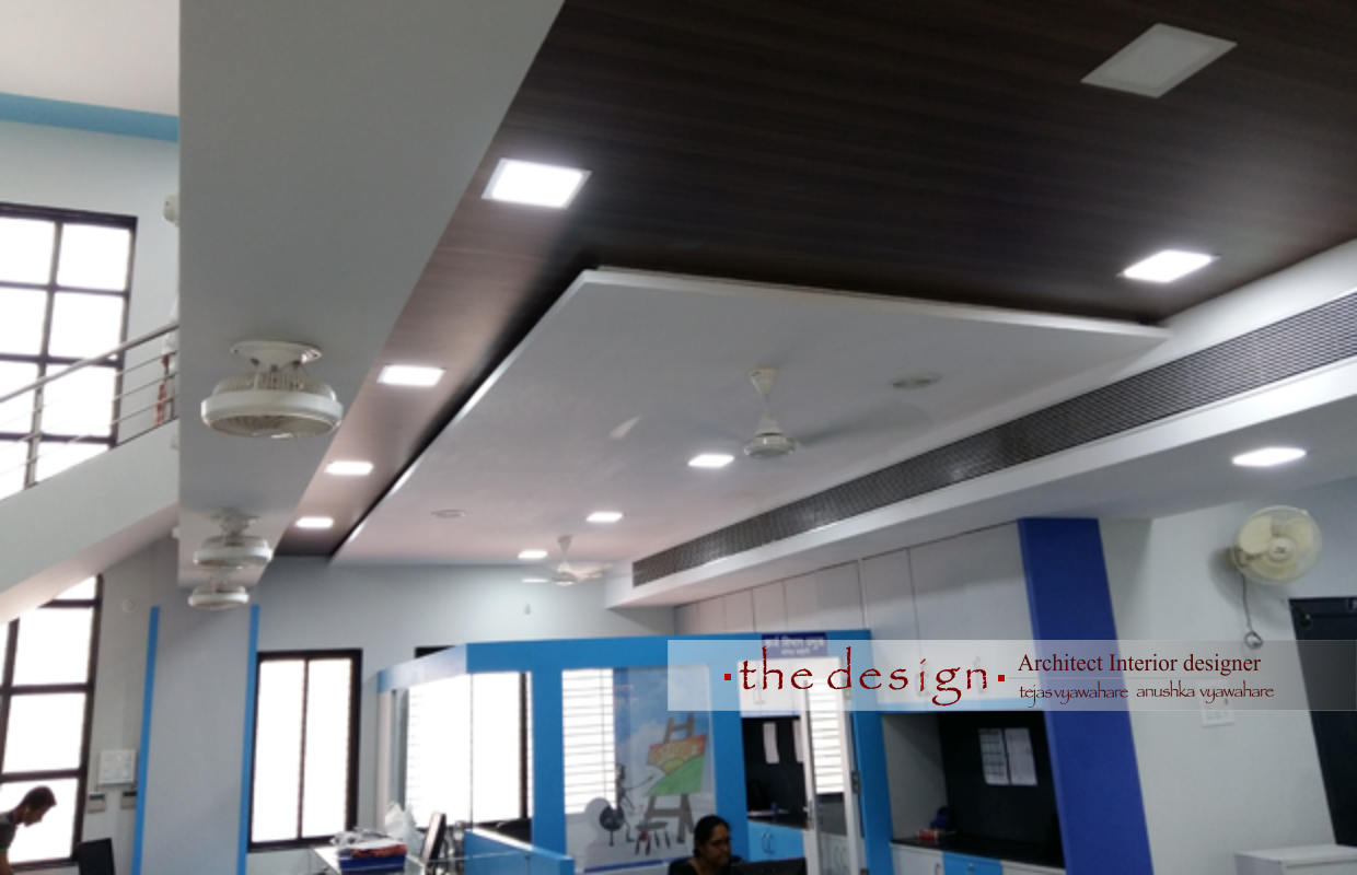 Jalgaon Janta Sahkari Bank  Interior by The Design