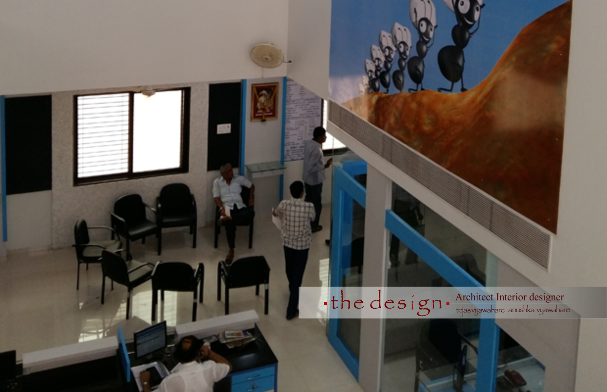 Jalgaon Janta Sahkari Bank  Interior by The Design