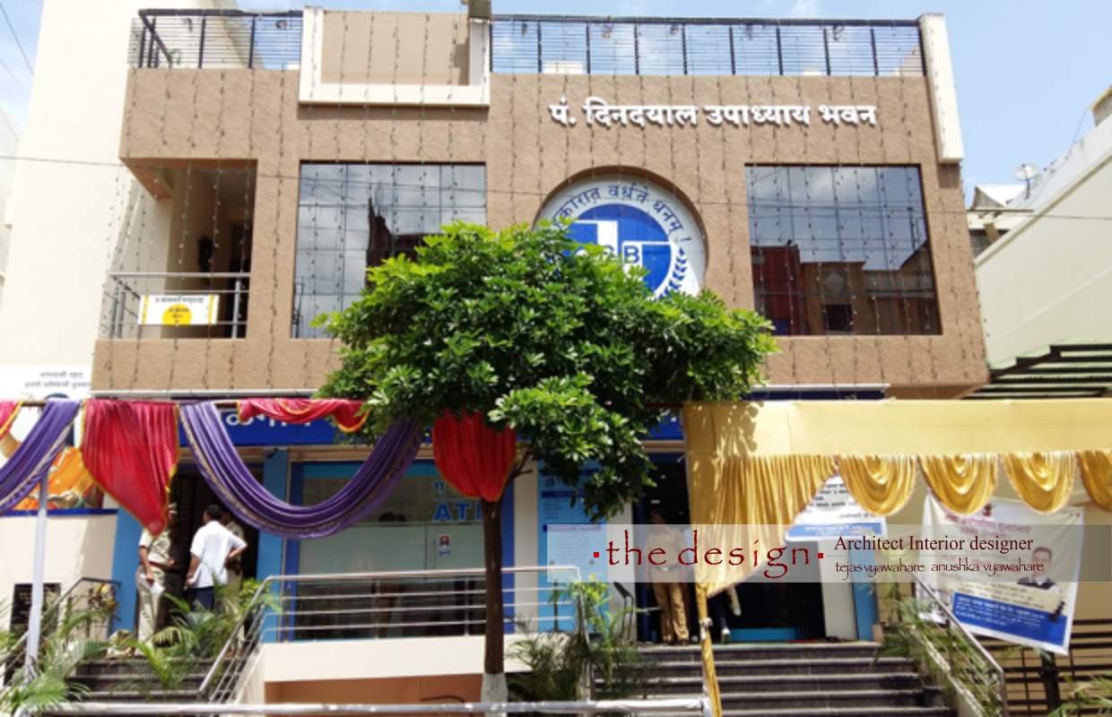 Jalgaon Janta Sahkari Bank  Interior by The Design