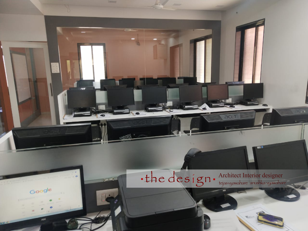 Manudevi Computer Institute  Interior by The Design