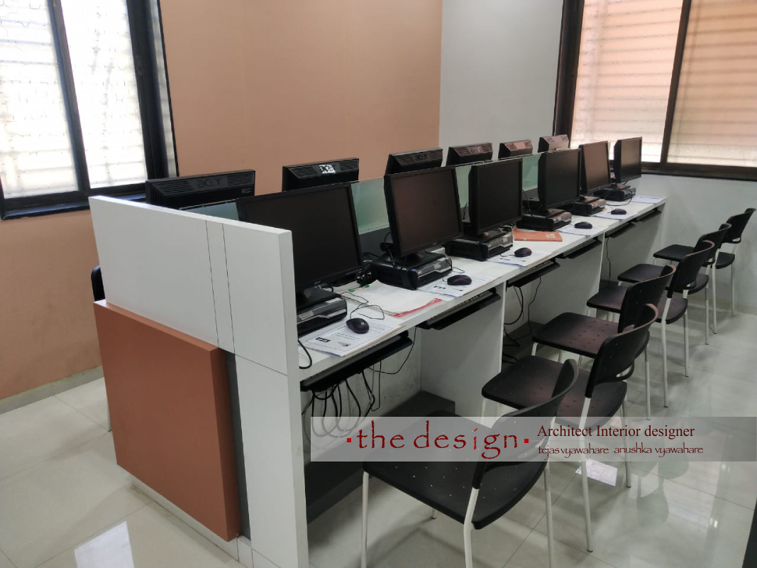 Manudevi Computer Institute  Interior by The Design